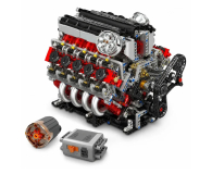 Mould King Klocki konstrukcyjne Silnik V8 F488 z napędem 2718 el. - 1551599 - zdjęcie 2
